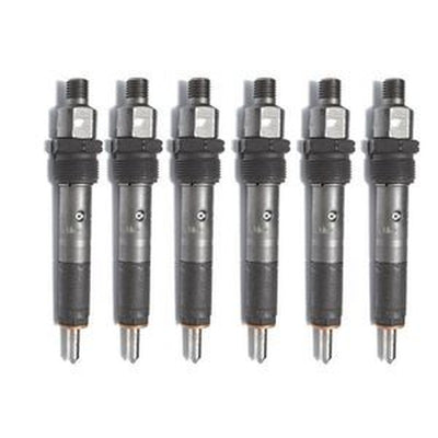 6-Piece Fuel Injector 2645A045 for Perkins 1000 Series & Massey Ferguson Tractors