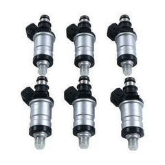 6-Piece Fuel Injector 65L-13761-00-00 for Yamaha OX66 200/225/250HP Outboard