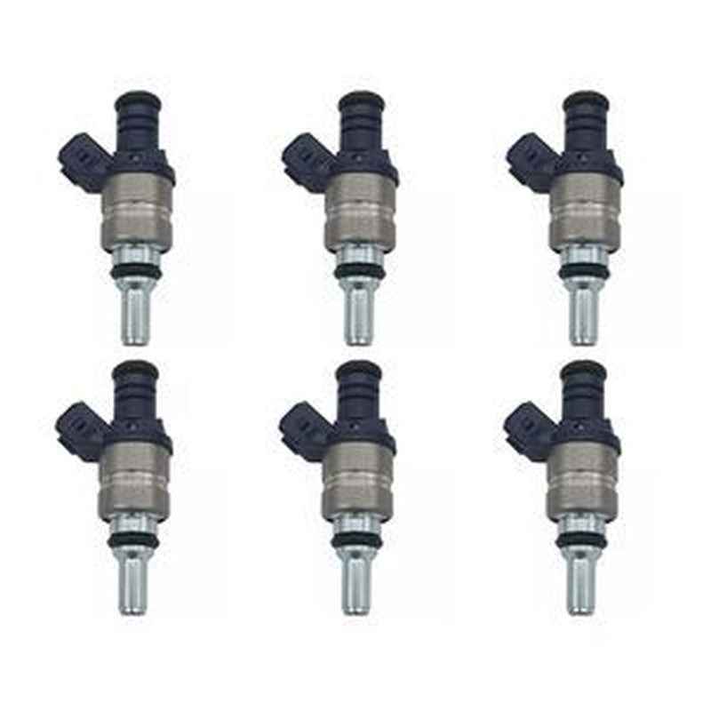 6-Piece Fuel Injector 13641439800 for BMW 330i 530i X5 X3 Z4 2001-2006