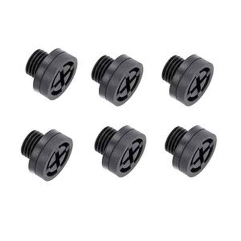 6-Piece Radiator Drain Plug 21440-50Y00 for Nissan/Infiniti/Mazda/Subaru
