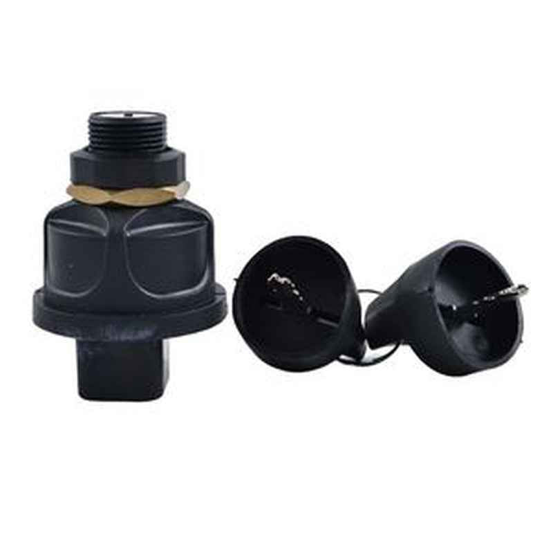 6-Pin 3-Pos Ignition Switch for Forklift, Excavator, Loader, Dozer, Tractor, Harvester, Golf Cart, ATV, Boat - Littelfuse 95060-06