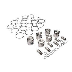 6-Piece Piston & Ring Kit 4955520 for 07-19 Dodge Ram 6.7L Cummins