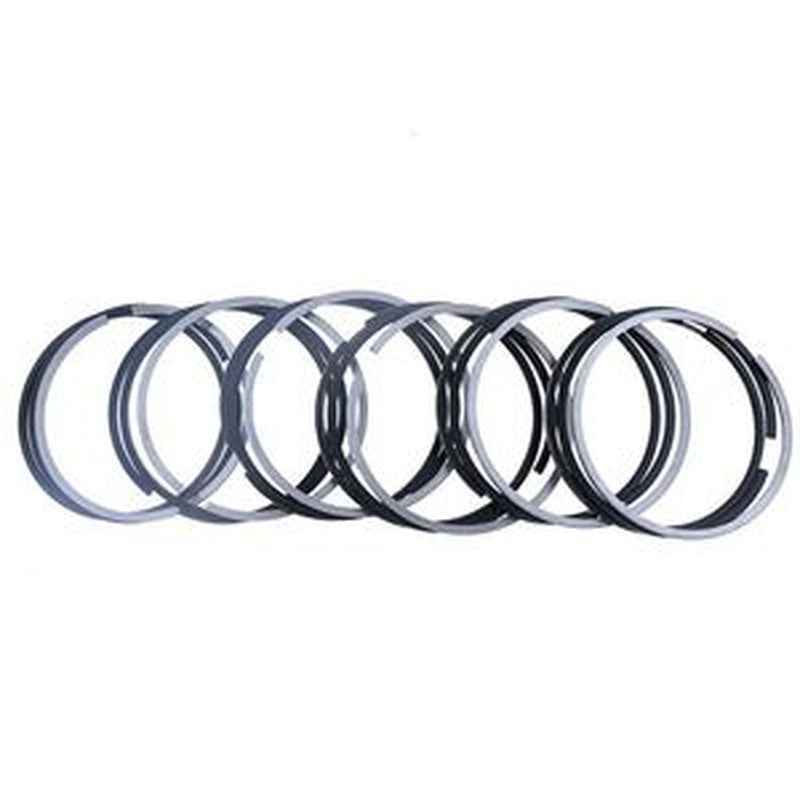 6 Sets Piston Rings 4900738 for Cummins A1400/A1700/A2000/A2300 Engines