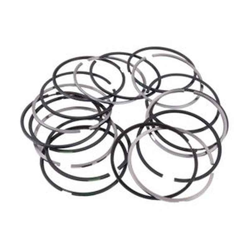 6 Sets Piston Ring Kit 12345-67890 for Cummins ISC/ISL9/QSB3.3/QSL9 Engine Hyundai Excavator