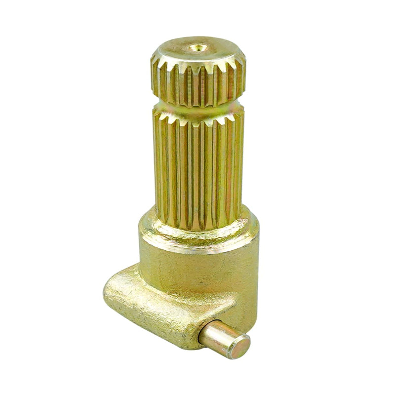 PTO Extender Adaptor 1-3/8" 6-Spline Female × 1-3/8" 21-Spline Male,70HP Tractor Shaft Adapter Link Quick Connect Push-Pin,Hardened Alloy Steel