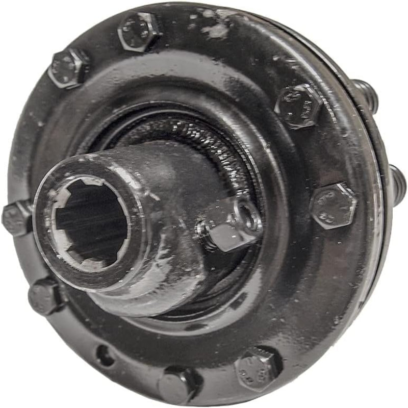 Tractor PTO Slip Clutch 1-3/8" x 6-Spline Both Ends, Adjustable Friction Clutch 30-50 HP 900 Nm for Rotary Cutter PTO Driveline