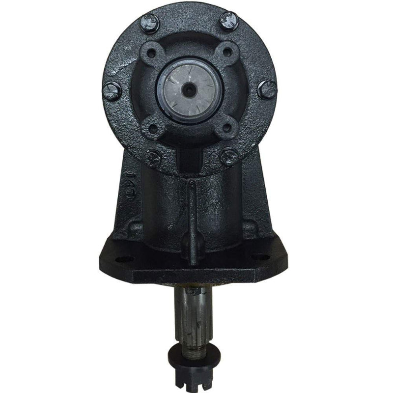 Shear Bolt Gearbox 35-45HP Rotary Cutter Replacement for Omni Gear RC30 1:1.47 Ratio with 5 Extra Shear Bolts,Cast Iron Right Angle Gearbox