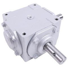 Post Hole Digger Gearbox,40 HP Right Angle Bevel Gearbox with Crosshole & Keyed Shaft