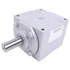 Post Hole Digger Gearbox,40 HP Right Angle Bevel Gearbox with Crosshole & Keyed Shaft