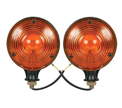 Tractor Beacon Light & Emblem Kit,Amber LED Beacon + SMV Triangle + Reflective Tape