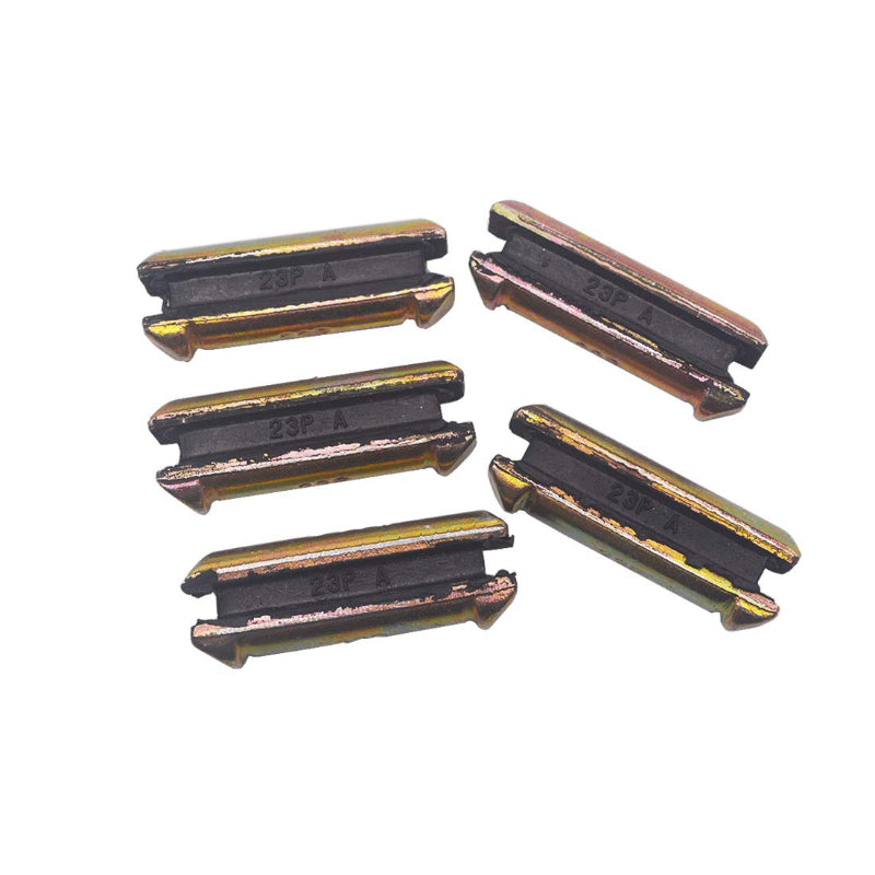 5 Pcs Yellow Flex Bucket Tooth Replacement Pins for 23/230 Bucket Teeth T23P D39094 6567620 23FP,Heavy-Duty Alloy Flex Pins