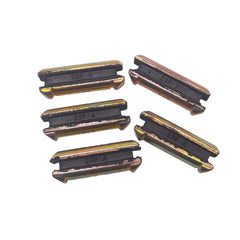 5 Pcs Yellow Flex Bucket Tooth Replacement Pins for 23/230 Bucket Teeth T23P D39094 6567620 23FP,Heavy-Duty Alloy Flex Pins