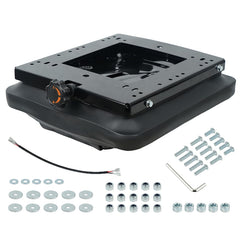 Universal Seat Suspension Kit for Tractor Mower Forklift Skid Steer,Mechanical Shock-Absorbing Seat Base,Adjustable Height & Ride,Heavy Duty