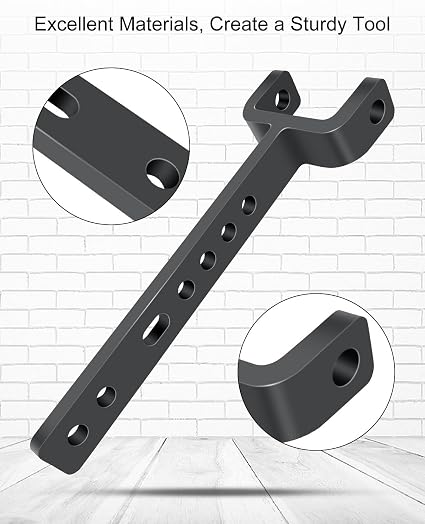 3 Point Stabilizer 2PCS,Tractor Front Part Tractor Sway Link 3-Point Hitch Draw Bar Stabilizer,Prevents Implement & PTO Shaft Damage