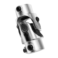 13/16"-36 Spline X 3/4" DD Chrome Steering Universal Joint Single U Joint Shaft