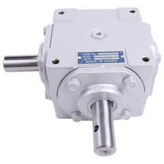 Post Hole Digger Gearbox,40 HP Right Angle Bevel Gearbox with Crosshole & Keyed Shaft
