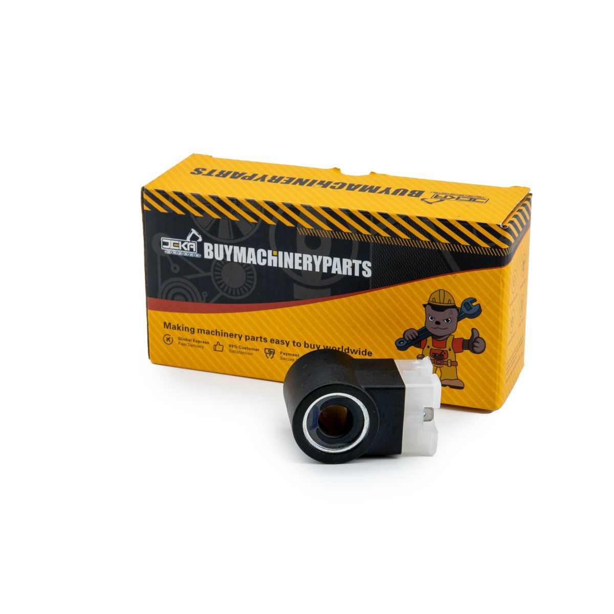 6306024 Solenoid Valve Coil 3 Prong DIN Connector for HydraForce HydraForce Valve Stem Series 08 80 88 98 1/2 Hole