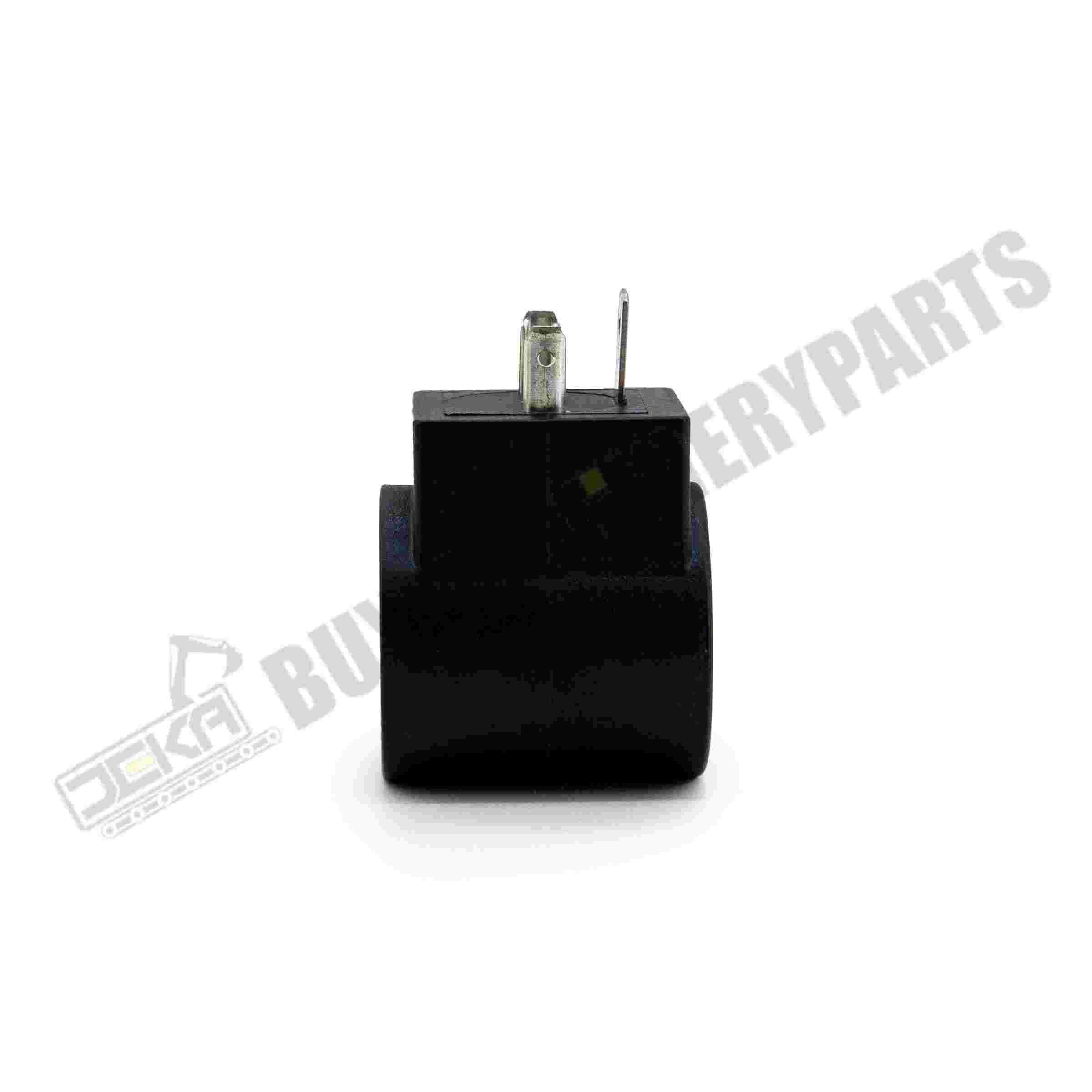 6306024 Solenoid Valve Coil 3 Prong DIN Connector for HydraForce HydraForce Valve Stem Series 08 80 88 98 1/2 Hole