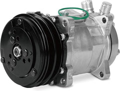 12V 2PK 132mm Sanden SD5H14 A/C Compressor 4536 6630