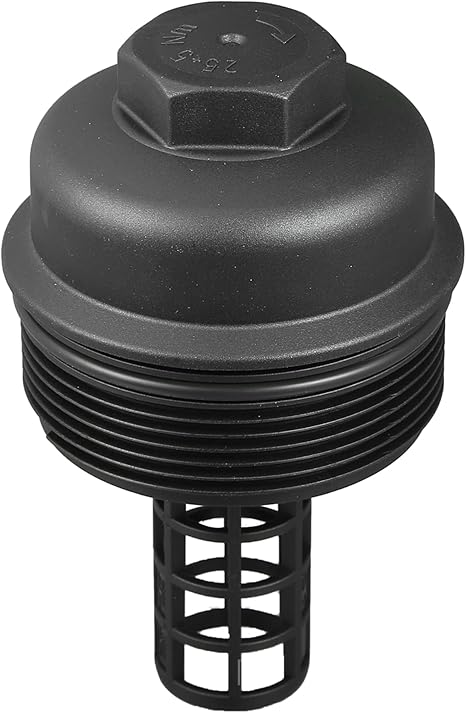 6740217339 Engine Oil Filter Housing Cap Cover for Volvo V70 MK2 2000-2007 for Volvo S60 2000-2010 2.4L Diesel