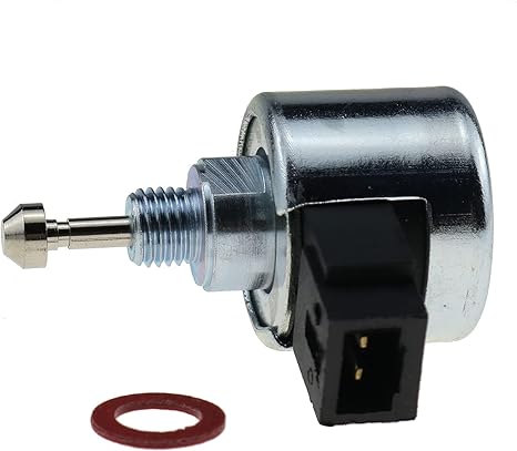 Fuel Shut-Off Solenoid 699728 for Briggs and Stratton Engine 401577 405577 405777 406577 407577 Toro Cub Cadet Craftsman Tractor