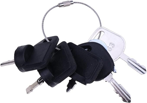 6 Keys 09287000 GY20680 140401 430-009 for John Deere AYP Husqvarna To ...