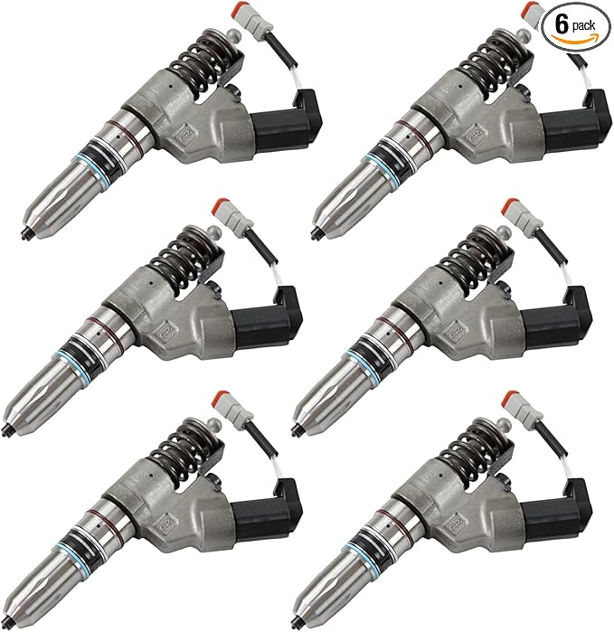 6Pcs Fuel Injector 3411756 for Cummins Engine ISM QSM M11