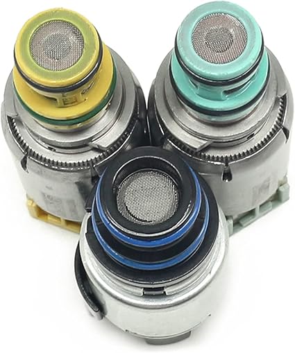 6T45E 6T40 Transmission Solenoids Kits Compatible with Chevrolet Buick GMC(Pack of 7)