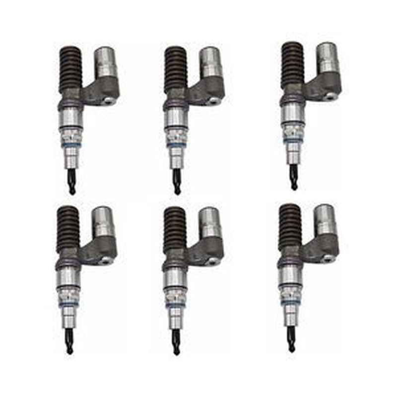 6-Piece Aftermarket Fuel Injector Set 0414701092/0414701043 for DC13076A Engine