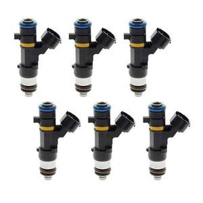 6-Piece Fuel Injector 16600-CD700 for Nissan Altima Murano Infiniti G35