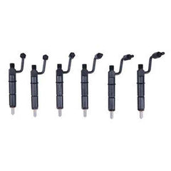 6-Piece Fuel Injector 51-7706 for Caterpillar CAT 3064/3066 Excavator E312B/320B/E320B