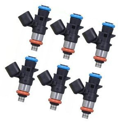 6-Piece Fuel Injector Set 5184085AC for Chrysler 300 Dodge Charger Ram 11-14