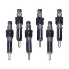 6-Piece Fuel Injector 6736-13-3100 6736133100 for Komatsu SA6D102E-2 Engine