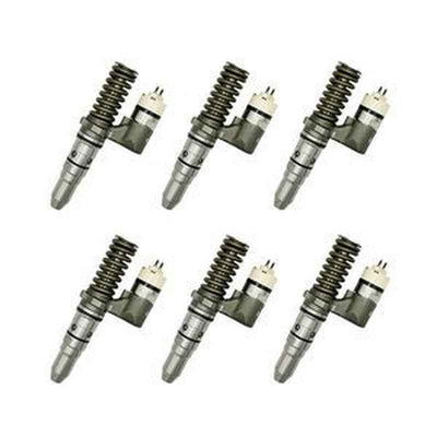 6-Piece Fuel Injector 8E-8836 for Caterpillar CAT 3066/3116 Excavator