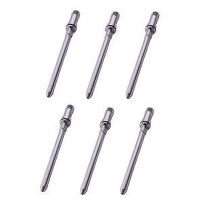 6-Piece Fuel Injector Supply Tube Connector 2894829 for Cummins ISX12/15 QSK60 Engines