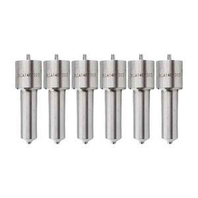 6x Injector Nozzles DLLA146P203 for Doosan Engine P158LE