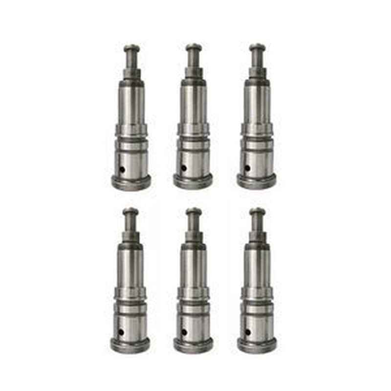 6-Piece Fuel Injection Plunger 134153-1220 1156320400 for Isuzu 6SD1 Engine & Hitachi Excavators