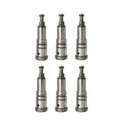 6-Piece Fuel Injection Plunger 134153-1220 1156320400 for Isuzu 6SD1 Engine & Hitachi Excavators