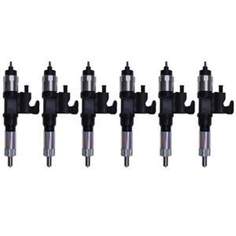 6-Piece Fuel Injector Set 8982806970/8982843930 for Isuzu 6HK1 Engine Truck & Excavator