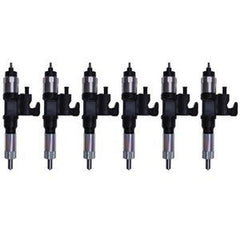6-Piece Fuel Injector Set 8982806970/8982843930 for Isuzu 6HK1 Engine Truck & Excavator
