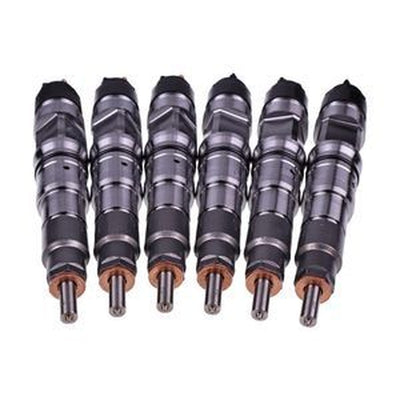 6-Piece Fuel Injector Set 51101006064 for MAN D2066LF Engines
