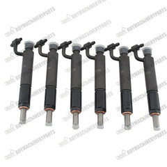 6PCS Fuel Injector 675967C91 for Farmall 966 1066 1086 1466 1486 1566 1586 - Buymachineryparts