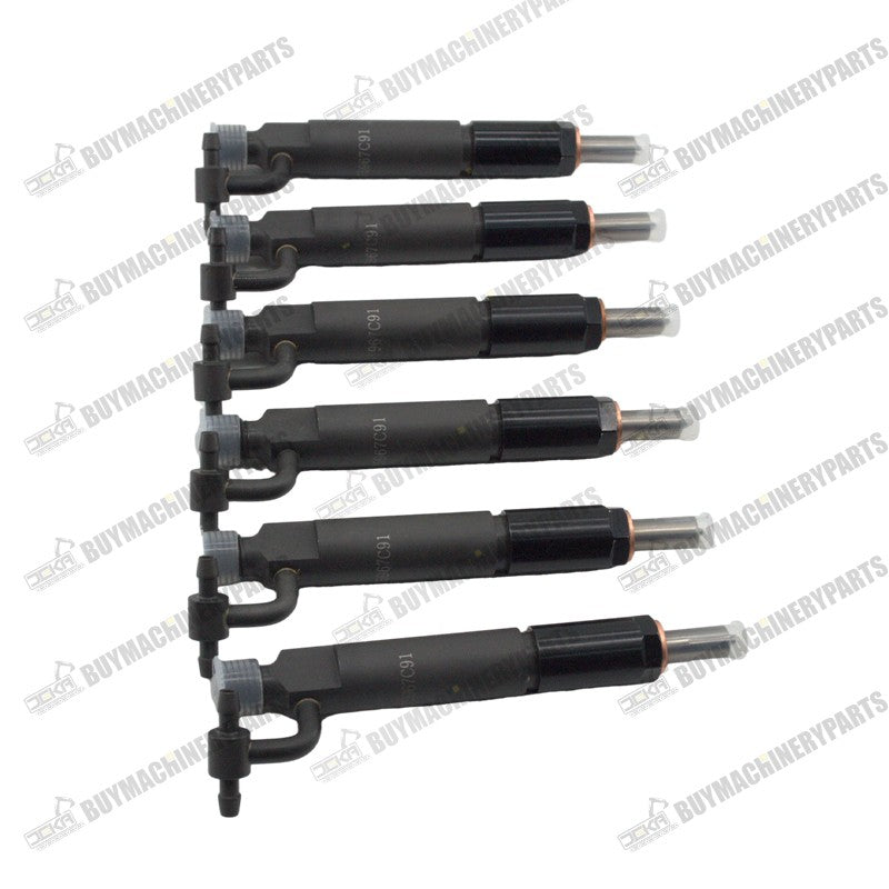 6PCS Fuel Injector 675967C91 for Farmall 966 1066 1086 1466 1486 1566 1586 - Buymachineryparts