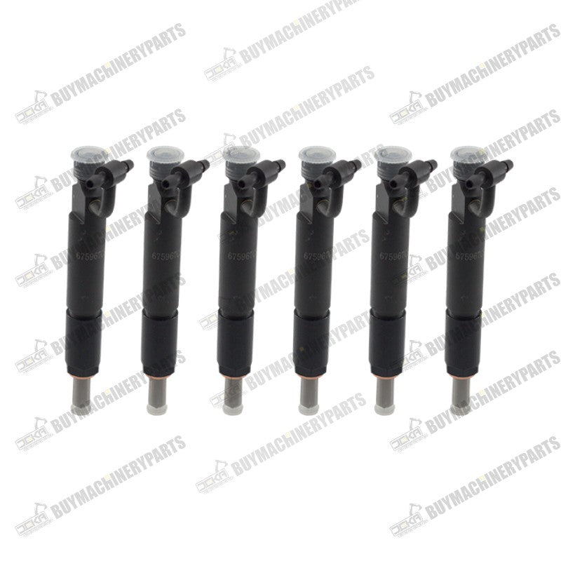 6PCS Fuel Injector 675967C91 for Farmall 966 1066 1086 1466 1486 1566 1586 - Buymachineryparts
