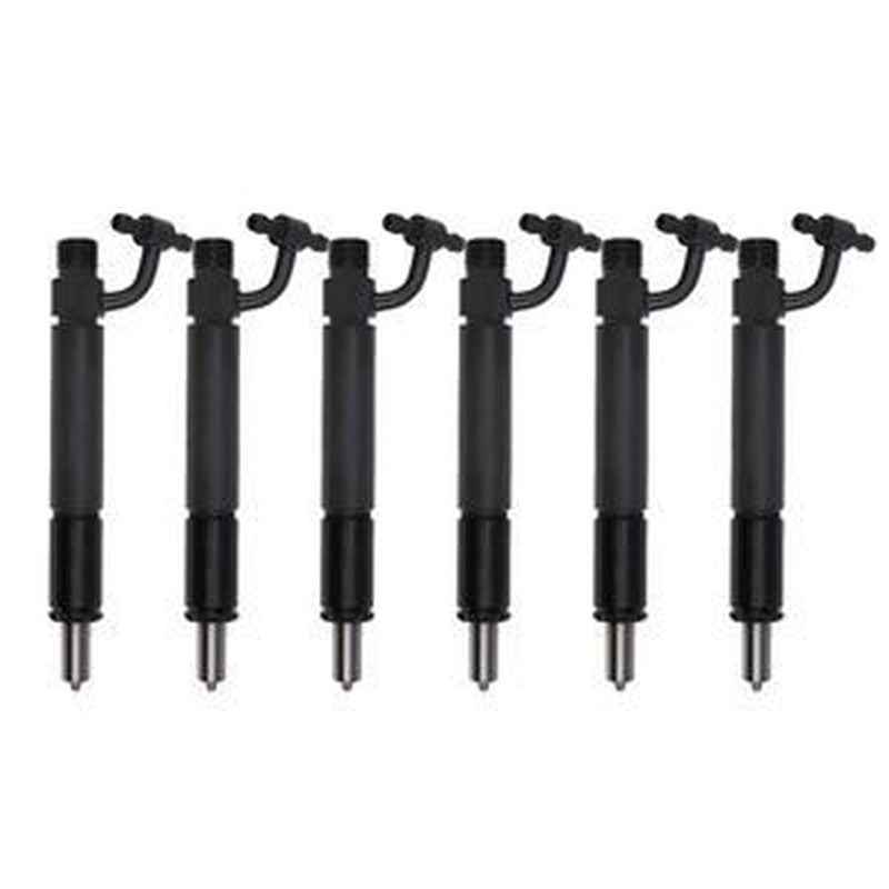 Fuel Injector Set of 6 687372C91 749945C91 for CASE Engines