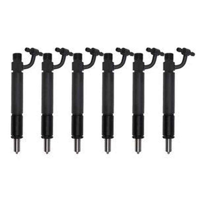 Fuel Injector Set of 6 687372C91 749945C91 for CASE Engines