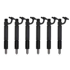 Fuel Injector Set of 6 687372C91 749945C91 for CASE Engines