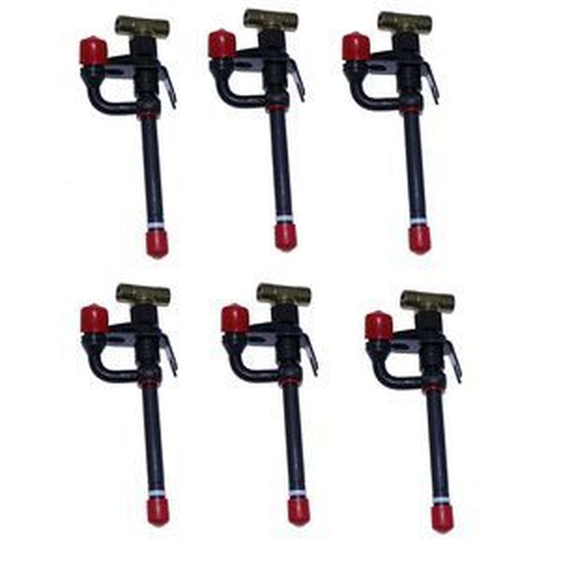 6pcs Fuel Injectors RE36939 RE38087 for John Deere Engines & Tractors