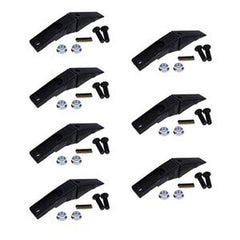 7-Piece Bucket Teeth Assembly 6737322Y Bolt-on Bobcat Style Skid Steer