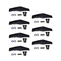 7-Piece Bucket Teeth Assembly 6737322Y Bolt-on Bobcat Style Skid Steer